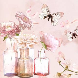 Spring perfume wallpaper