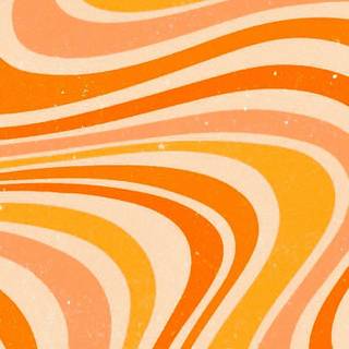Orange preppy wallpaper