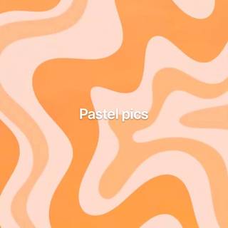 Orange preppy wallpaper