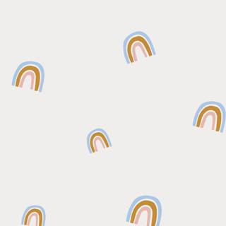 Orange preppy wallpaper