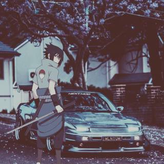Naruto car wallpaper