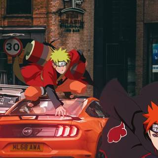 Naruto car wallpaper