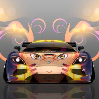 Naruto car wallpaper