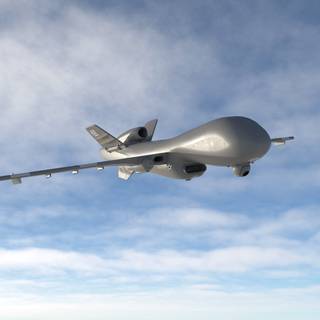 Unmanned combat aerial vehicle wallpaper