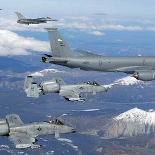 United States military aircraft wallpaper