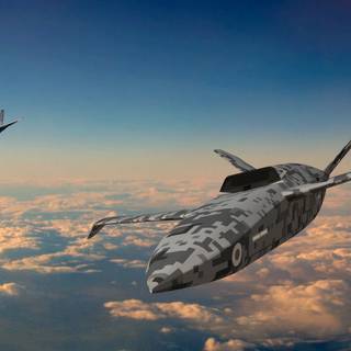 Unmanned combat aerial vehicle wallpaper