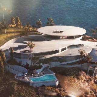 Iron Man house wallpaper