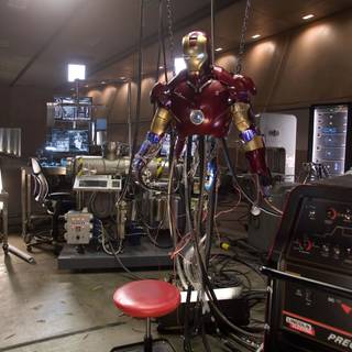 Iron Man house wallpaper