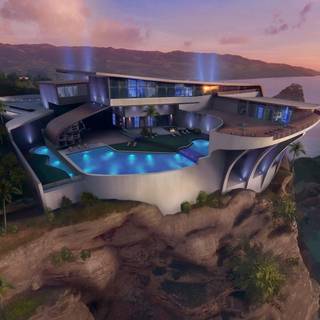 Iron Man house wallpaper