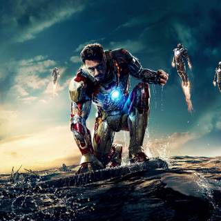 Tony Stark 4k PC wallpaper