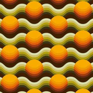 70s retro wallpaper