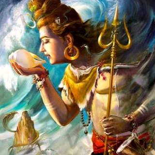 Angry Shiva wallpaper