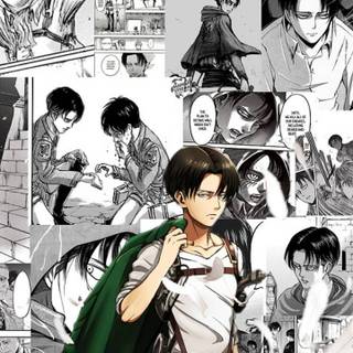 Levi Ackerman manga wallpaper