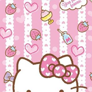 Sanrio pink wallpaper