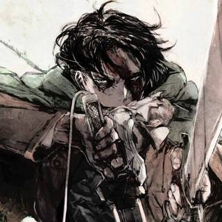 Levi Ackerman manga wallpaper