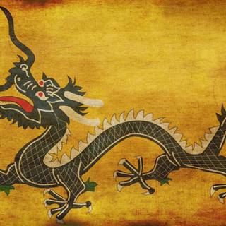 Old Japanese wallpaper