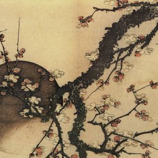 Old Japanese wallpaper