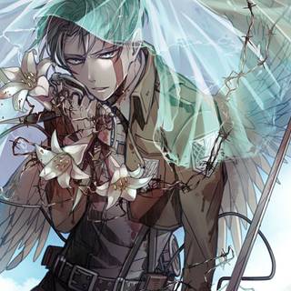 Levi Ackerman manga wallpaper