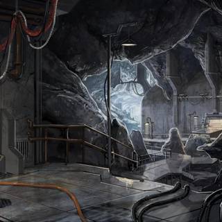 Underground base wallpaper