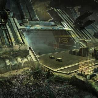 Underground base wallpaper