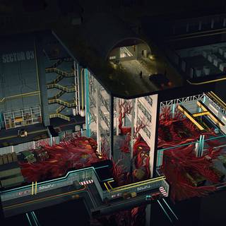 Underground base wallpaper