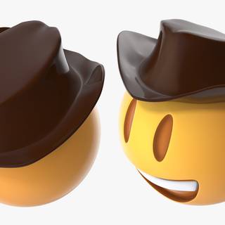 Cowboy Emoji wallpaper