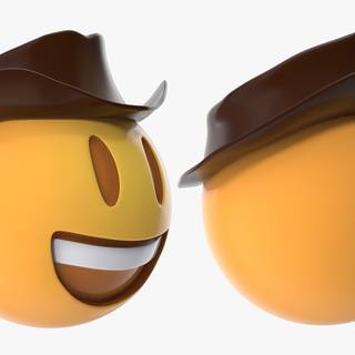 Cowboy Emoji wallpaper