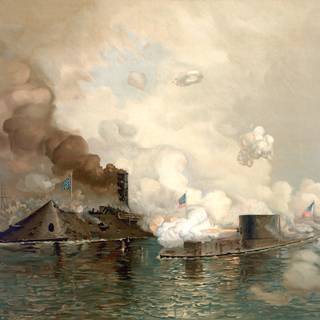 Ironclads - Anglo Russian War 1866 wallpaper