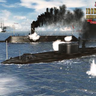 Ironclads II American Civil War wallpaper