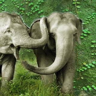 Thailand elephant wallpaper