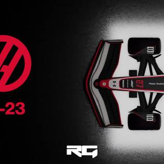 Haas VF-23 wallpaper