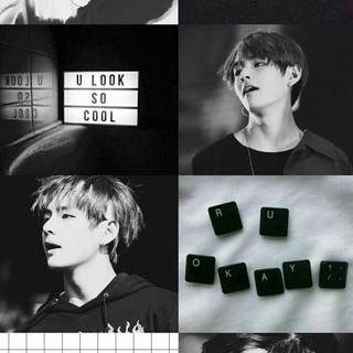 Kim Taehyung dark wallpaper