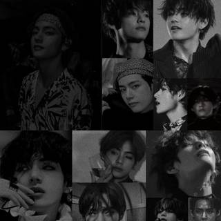 Kim Taehyung dark wallpaper