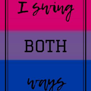 Bi pride flag wallpaper