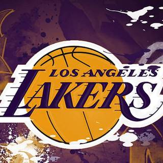 Los Angeles Lakers logo wallpaper