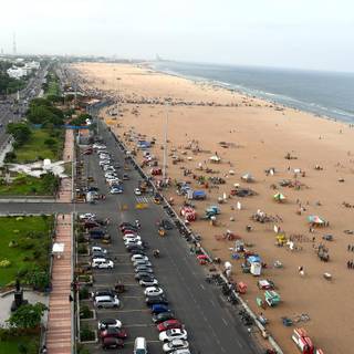 Marina beach wallpaper