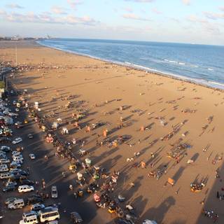 Marina beach wallpaper