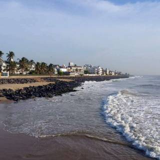 Marina beach wallpaper