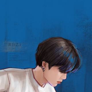Suga fanart wallpaper