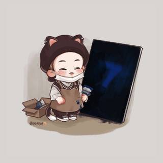 Suga fanart wallpaper