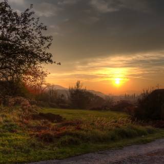 4k village wallpaper