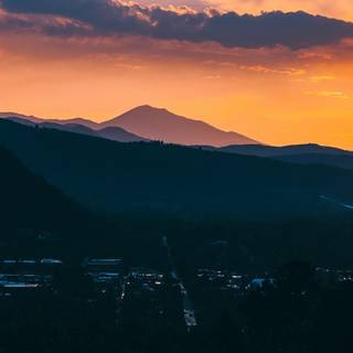 4k village wallpaper