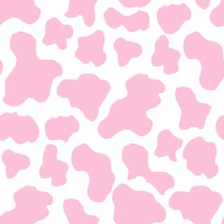 Cow print pink wallpaper