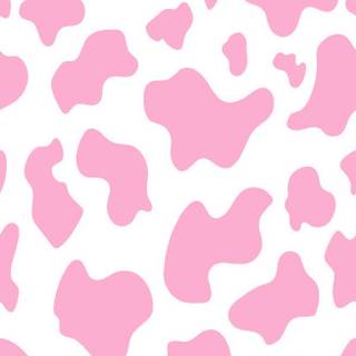 Cow print pink wallpaper