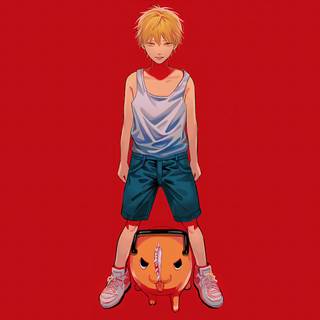 Chainsaw Man Pochita wallpaper