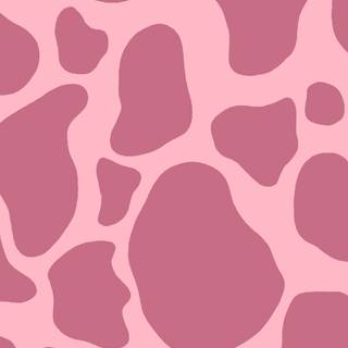 Cow print pink wallpaper