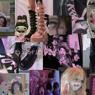 Cybercore computer wallpaper