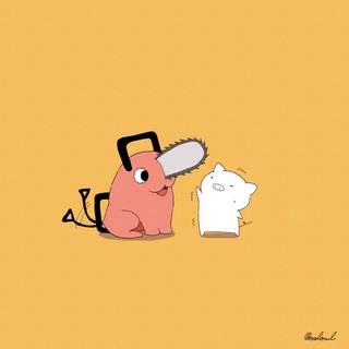 Chainsaw Man Pochita wallpaper