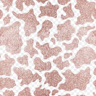 Cow print pink wallpaper