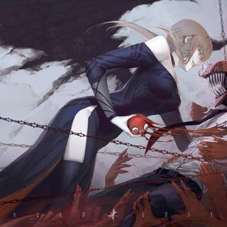 Chainsaw Man Pochita wallpaper